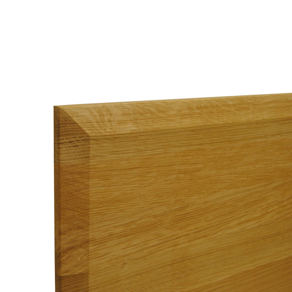 King 5ft Britannia Solid Oak Headboard
