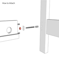 M8 Hex Nut for Bed Assembly