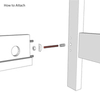 M8 Threaded Bar for Bed Assembly