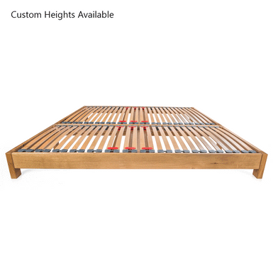 Parkhurst | 160cm European King Size | Oak Bed Frame Set | Zip and Link