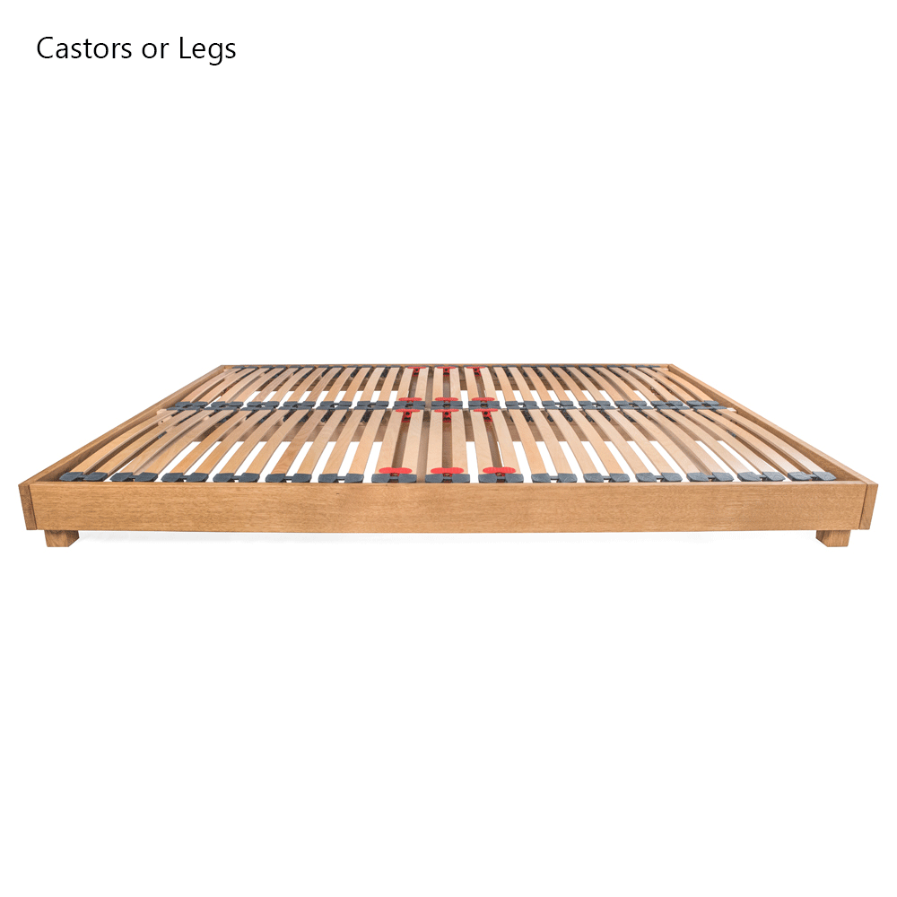 Whinfell | European Double 140cm Size | Oak Bed Frame | Low Platform