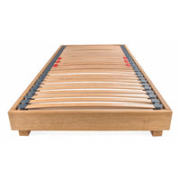 Whinfell | European Small Single 80cm x 200cm | Oak Bed Frame | Low Platform
