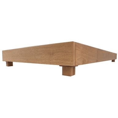 Whinfell | European Single 90cm x 200cm | Oak Bed Frame | Low Platform