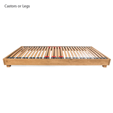 Whinfell | 2ft 6 UK Small Single Size | Oak Bed Frame | Low Platform