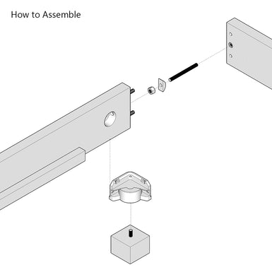 Whinfell | Oak Bed Frame | Low Platform