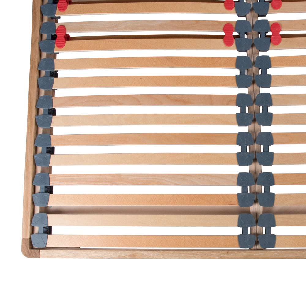 Darwin | 6ft UK Super King Size | Oak Bed Frame | Radius Legs