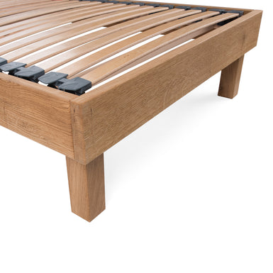 Sparkford |  3ft UK Single Size | Oak Bed Frame | Interchangeable Legs