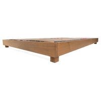 Whinfell | European Double 140cm Size | Oak Bed Frame | Low Platform