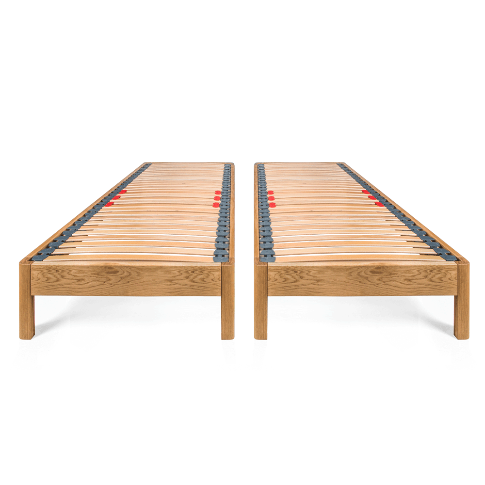 Zip and Link Oak Beds Frames