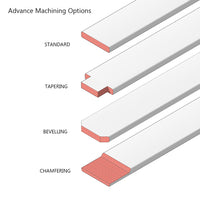 Curved Beech Sprung Bed Slats - 12mm Heavy Duty