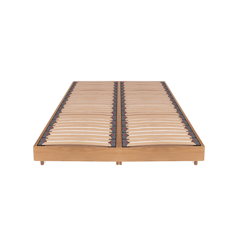 Arden – Zip and Link – Oak Bed Frame Set  – European King (160cm)