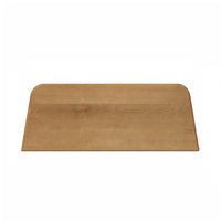 Ashdown Solid Oak Headboard - Soft Trapezoid Shape