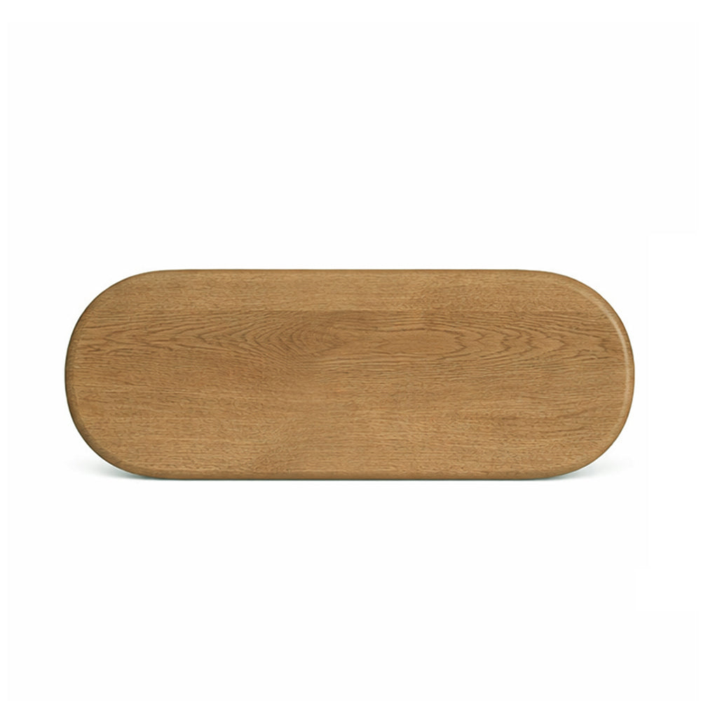 Bedgebury Solid Oak Headboard with a Capsule Profile