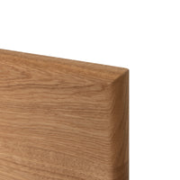 King 5ft Britannia Solid Oak Headboard