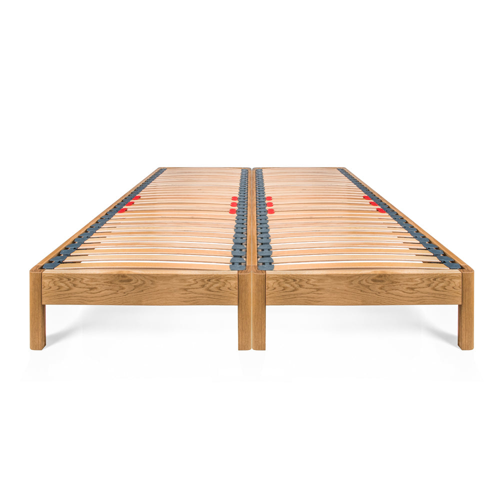 Darwin | Oak Bed Frame Set | Zip and Link