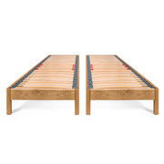Darwin | Oak Bed Frame Set | Zip and Link