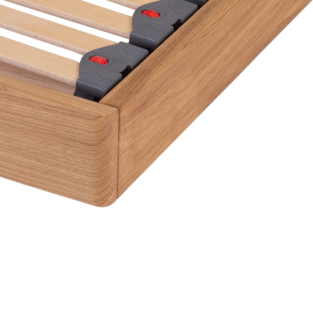 Delamere – Floating Solid Oak Bed Frame – Small Single (2ft 6)