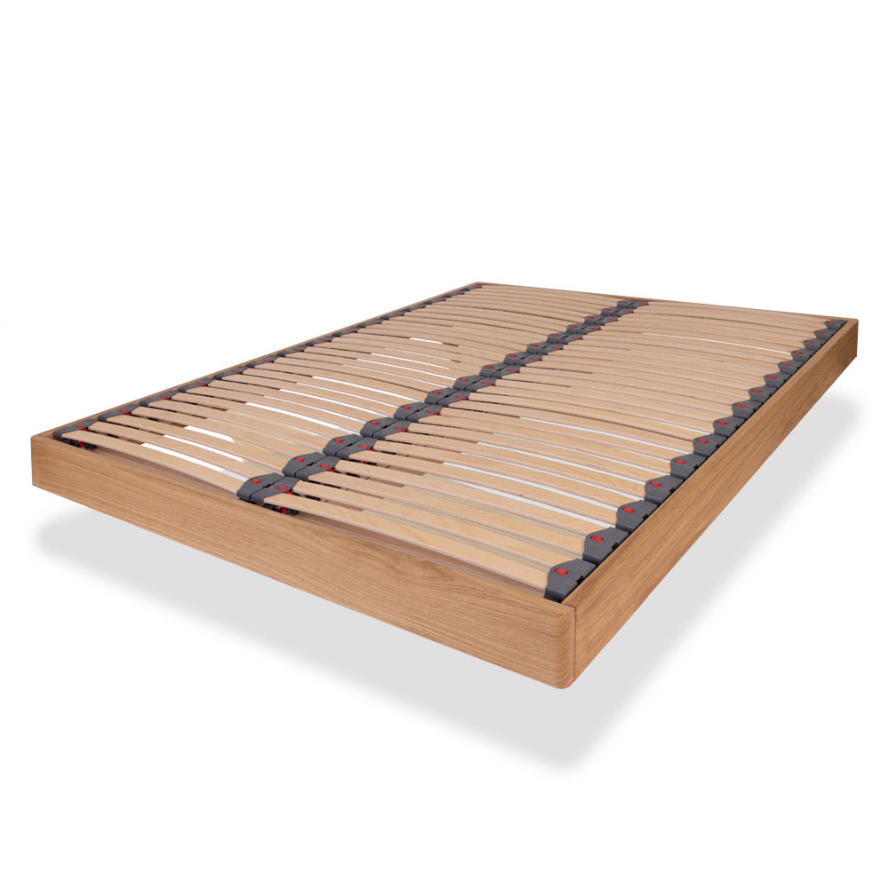 Delamere – Floating Solid Oak Bed Frame – European King (160cm)