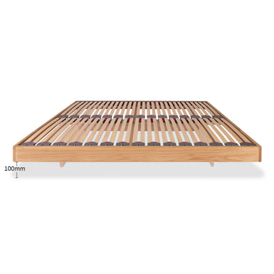 Delamere – Floating Solid Oak Bed Frame – European King (160cm)