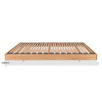 Delamere – Floating Solid Oak Bed Frame – Small Single (2ft 6)