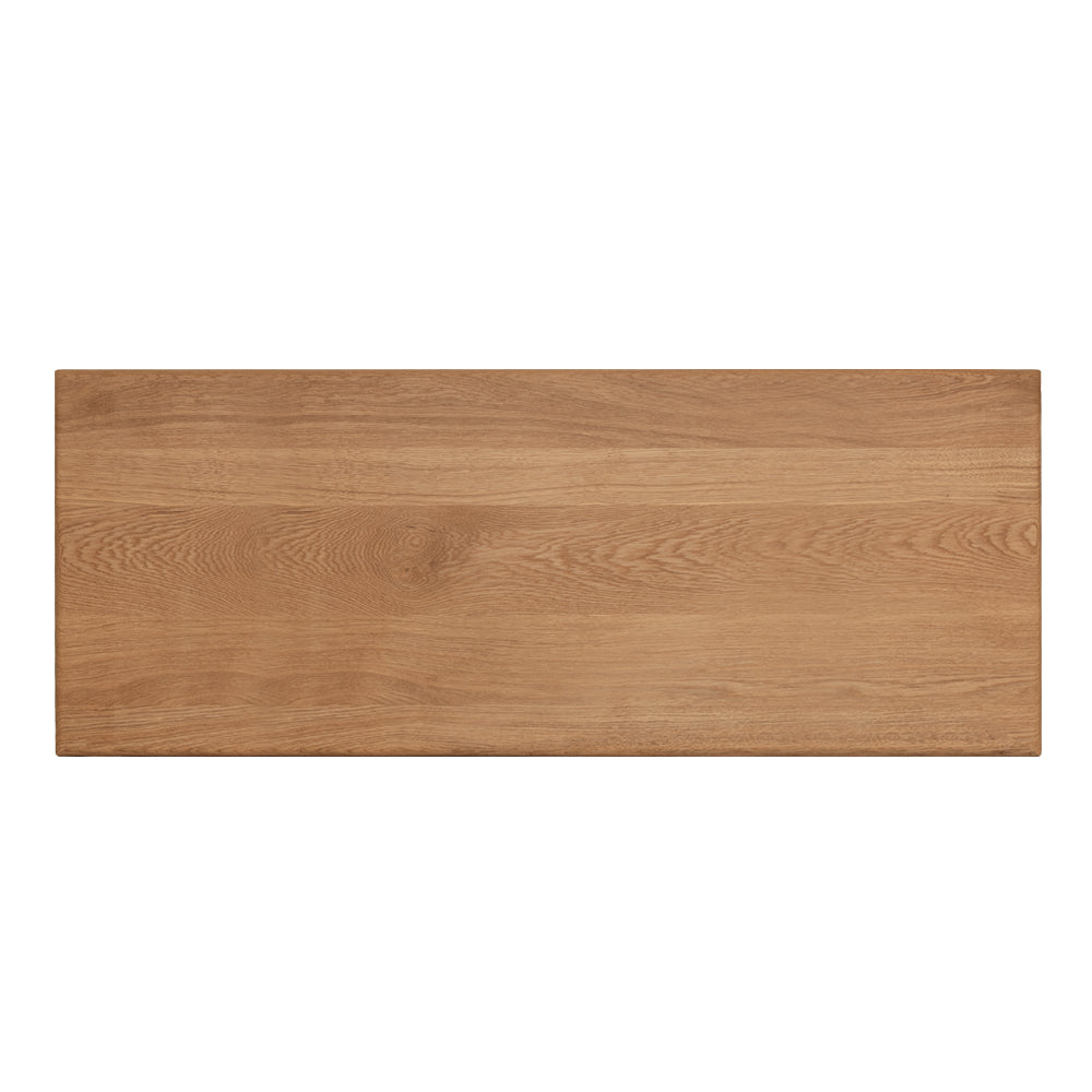 Britannia Solid Oak Headboard - Classic Rectangular Design