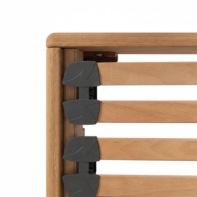 Grizedale Edge-Free Solid Oak Bed Frame with Interchangeable Recessed Legs – Single (3ft)