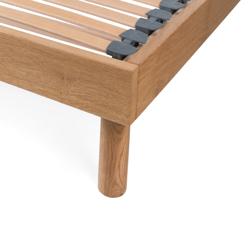 Sparkford | Oak Bed Frame Set | Zip and Link