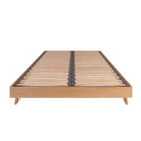 Mersey Solid Oak Bed Frame with Recessed Angled Bed Legs – Super King (6ft)