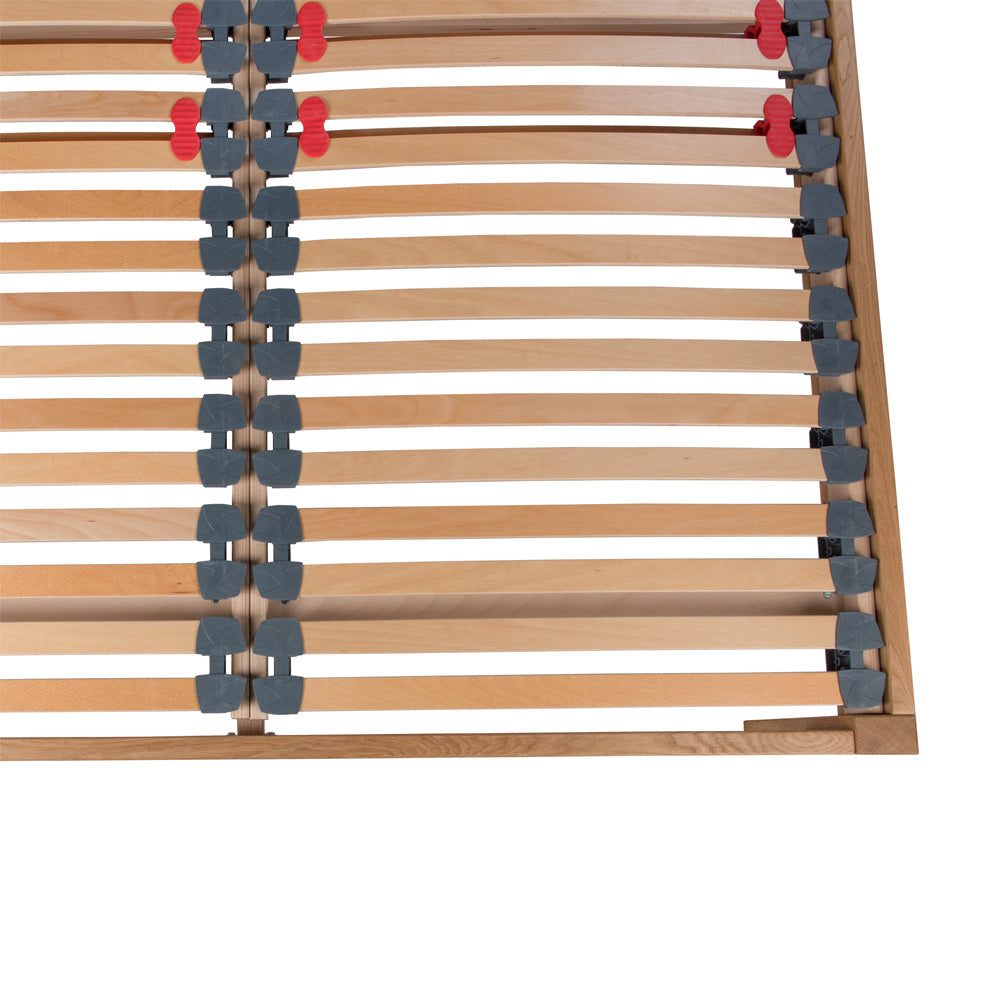 Parkhurst Emperor Size Solid Oak Bed Frame with Rectangle Bed Legs (200cm or 215cm)