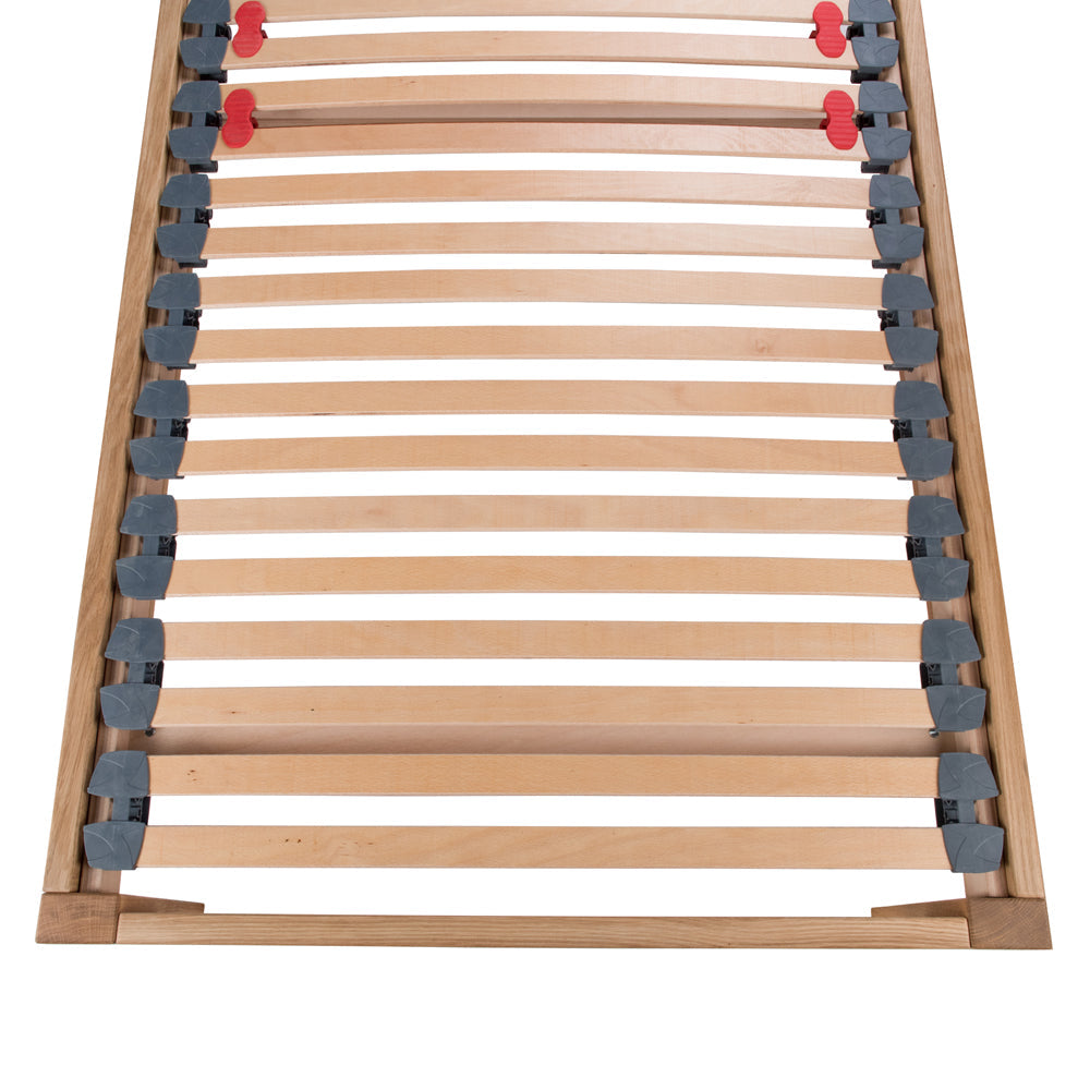 Parkhurst | European Single Size 90cm x 200cm | Oak Bed Frame | Rectangle Legs