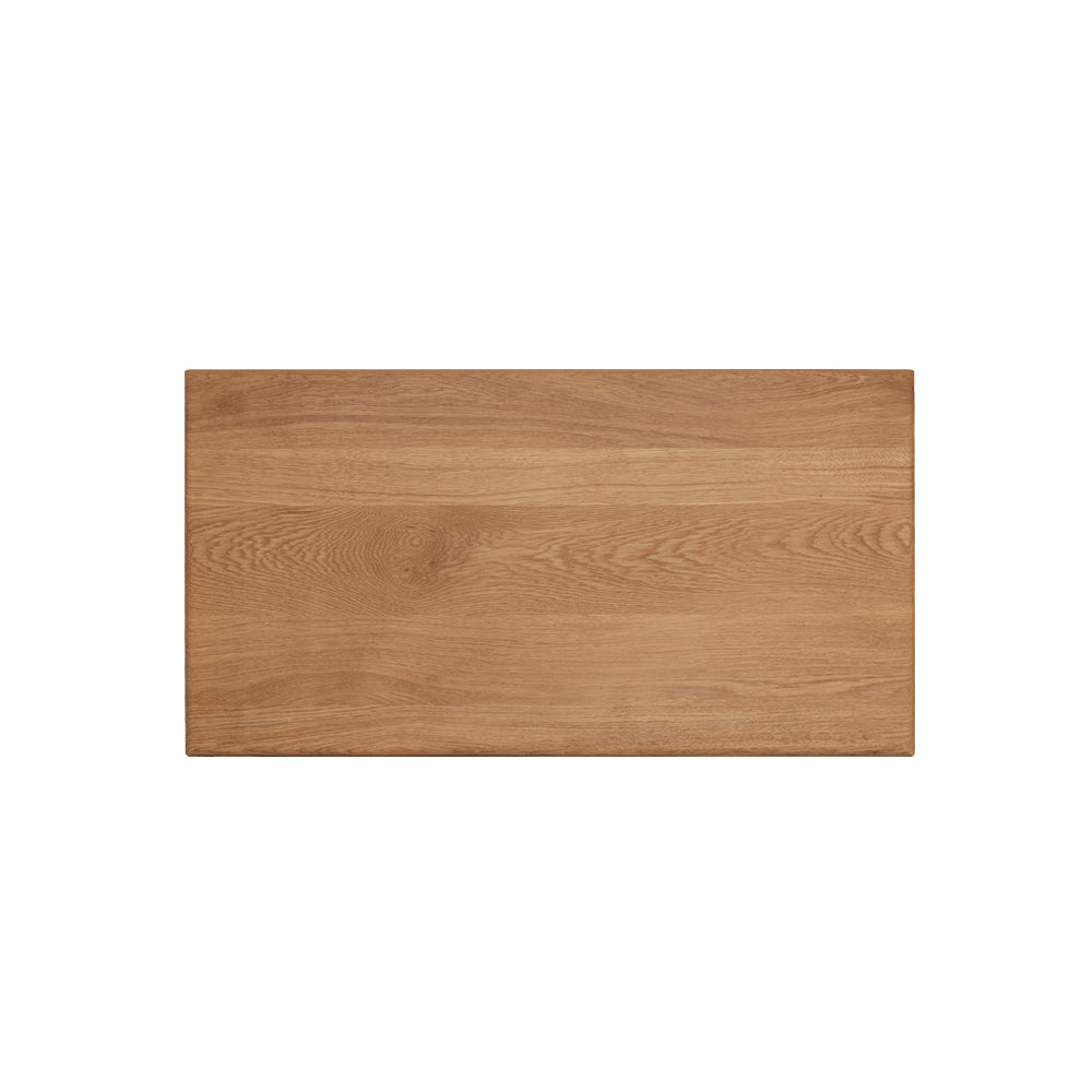 Single 3ft Britannia Solid Oak Headboard