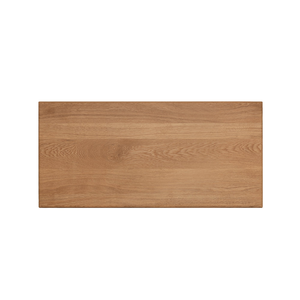 Small Double 4ft Britannia Solid Oak Headboard