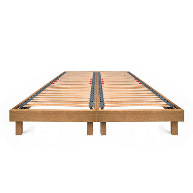 Sparkford | 160cm European King Size | Oak Bed Frame Set | Zip and Link