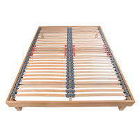 Sparkford Emperor Size Solid Oak Bed Frame with Interchangeable Bed Legs (200cm or 215cm)
