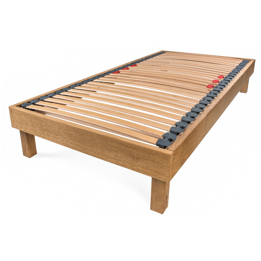 Sparkford | European Small Single 80cm | Oak Bed Frame | Interchangeable Legs