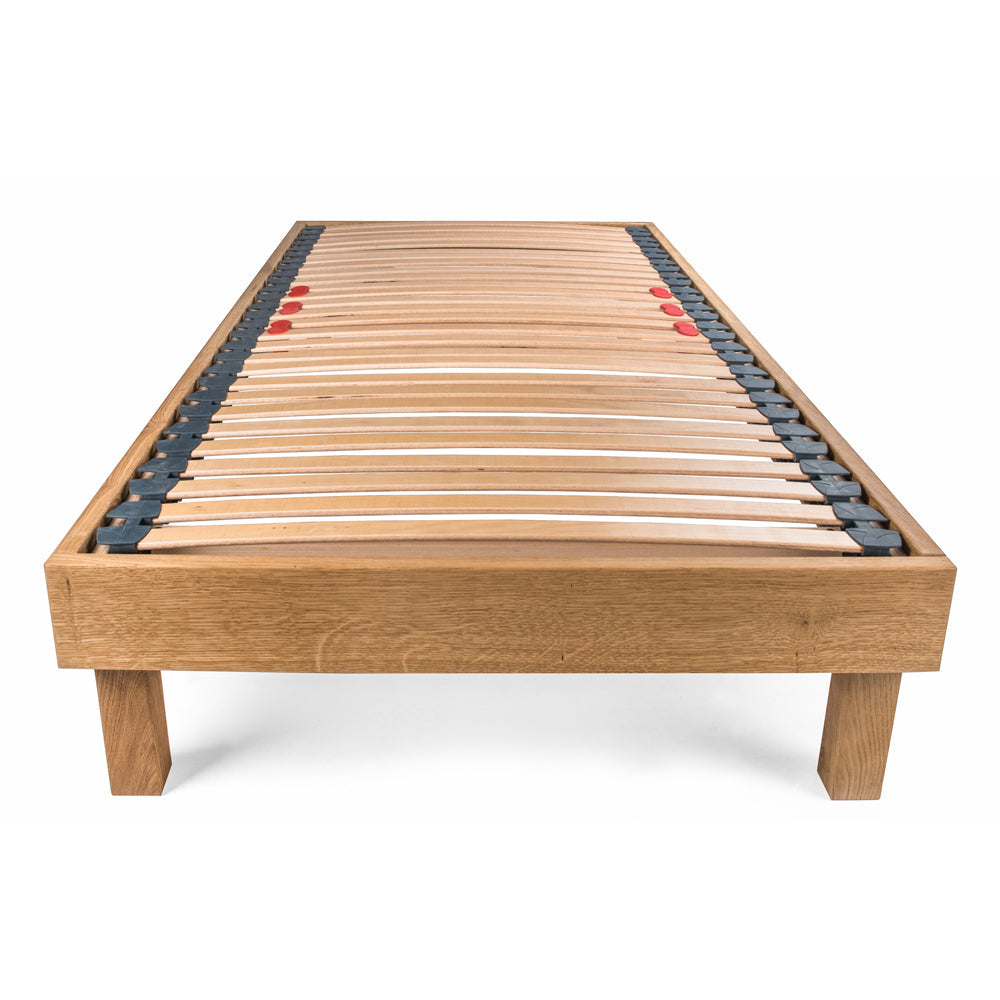 Sparkford | European Small Single 80cm | Oak Bed Frame | Interchangeable Legs