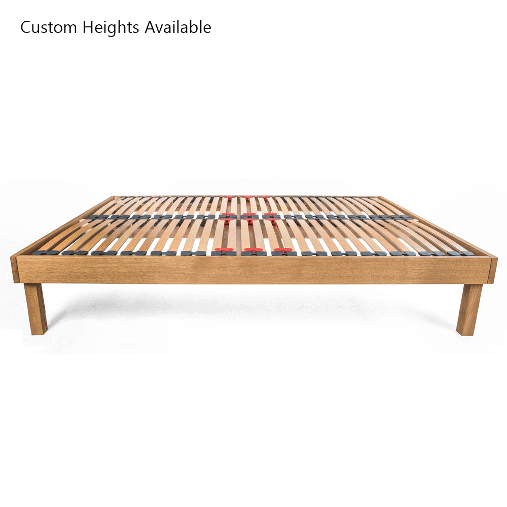 Sparkford | Emperor Size (200cm or 215cm) | Oak Bed Frame | Interchangeable Legs