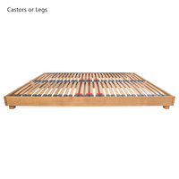 Whinfell Emperor Size Low Platform Solid Oak Bed Frame (200cm or 215cm)