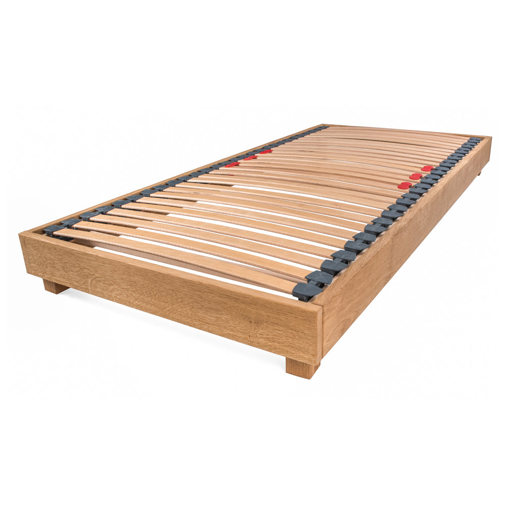 Whinfell | European Small Single 80cm x 200cm | Oak Bed Frame | Low Platform