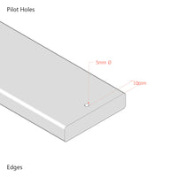 Small Single 2ft 6 | Rigid Pine Bed Slat | Individual