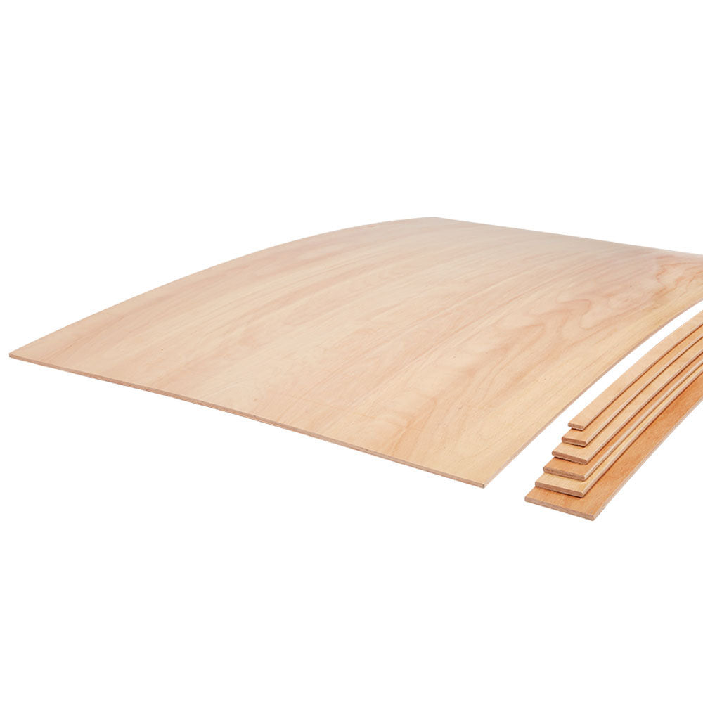 Curved Beech Sprung Bed Slats - 10mm Medium Duty