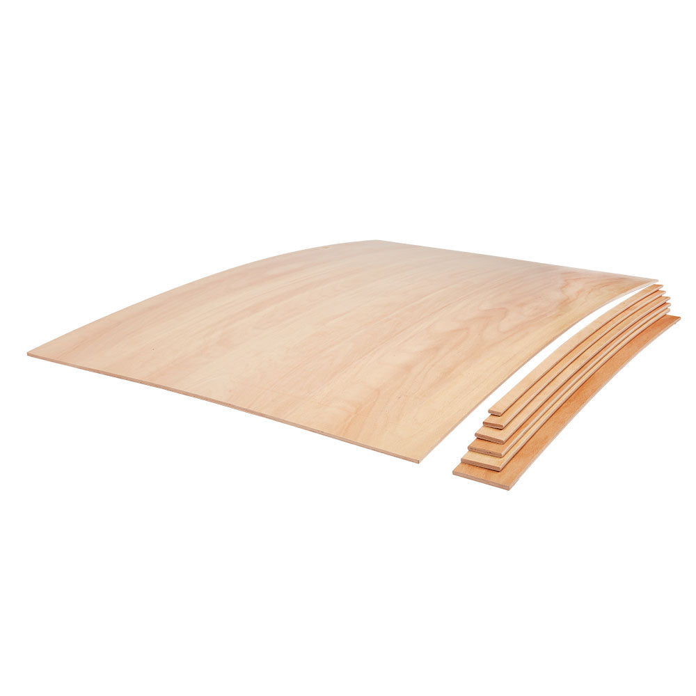 Curved Beech Sprung Bed Slats - 8mm Standard