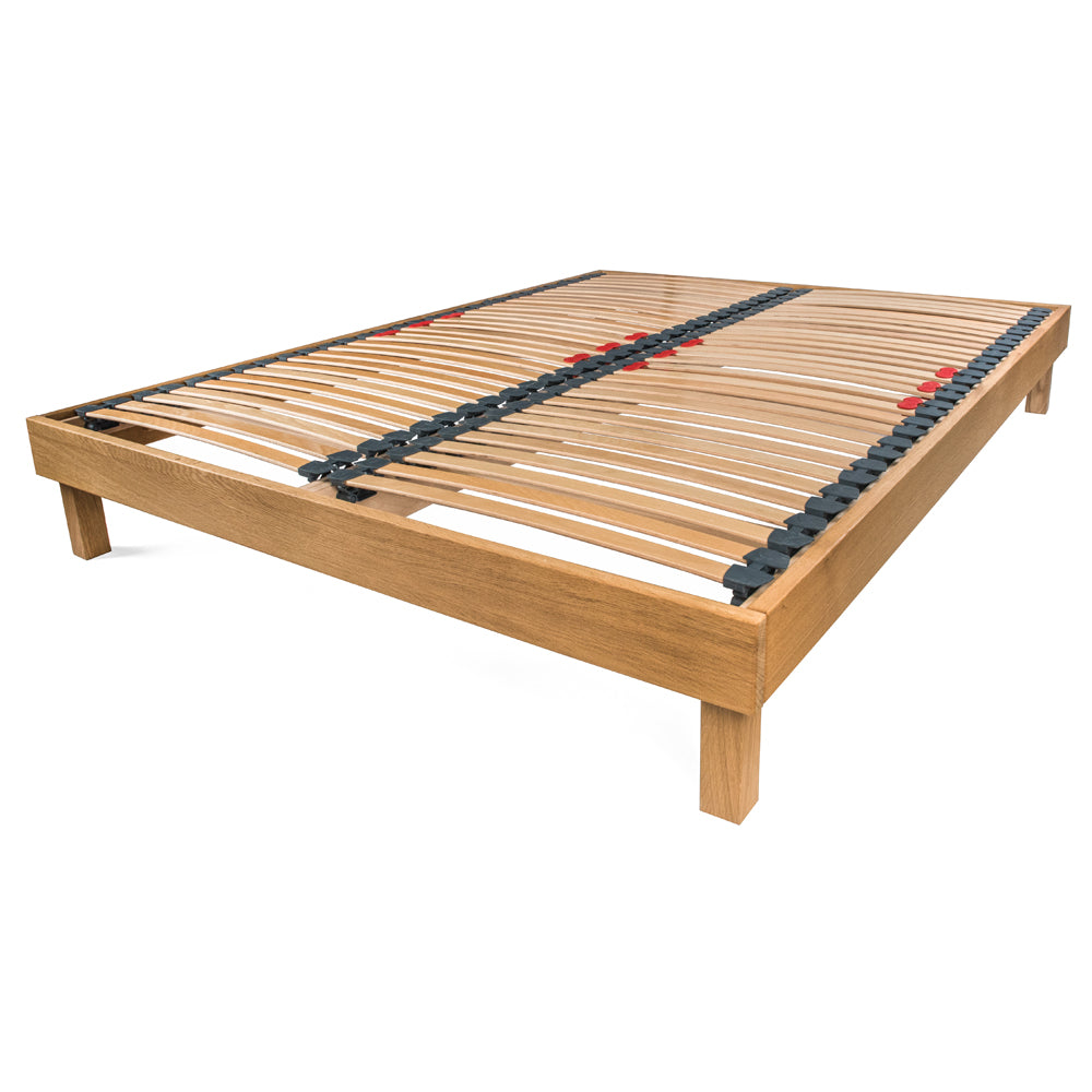 Sparkford | European King Size 160cm | Oak Bed Frame | Interchangeable Legs