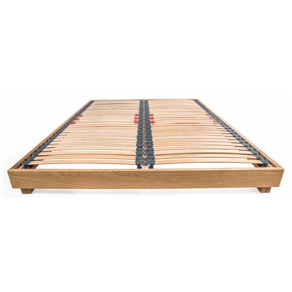 Whinfell | European Double 140cm Size | Oak Bed Frame | Low Platform