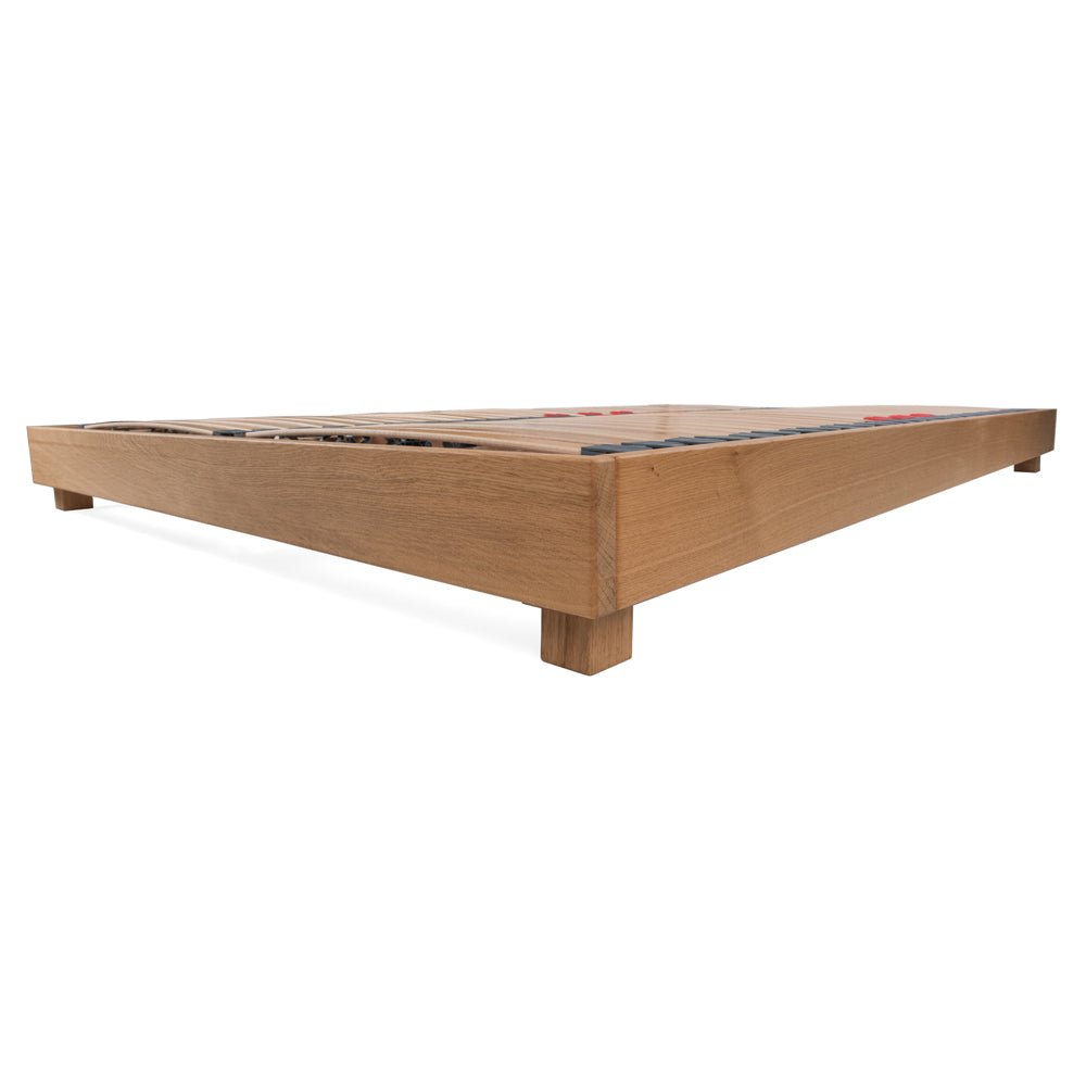 Whinfell | European Double 140cm Size | Oak Bed Frame | Low Platform